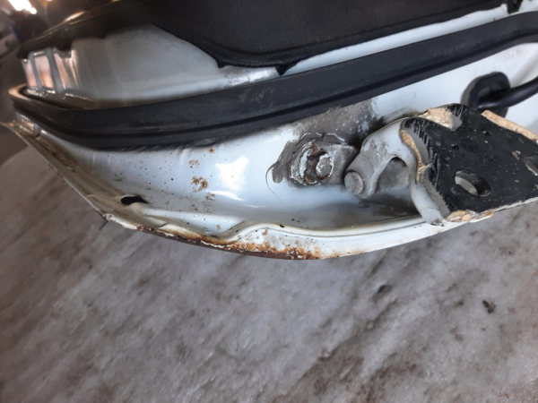 Tür links hinten - Nissan Sunny N14 1990-1995 Schrägheck – Bild 8