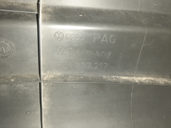 Stoßstange vorne - VW Passat 32b/B2 1985-1988 – Bild 7