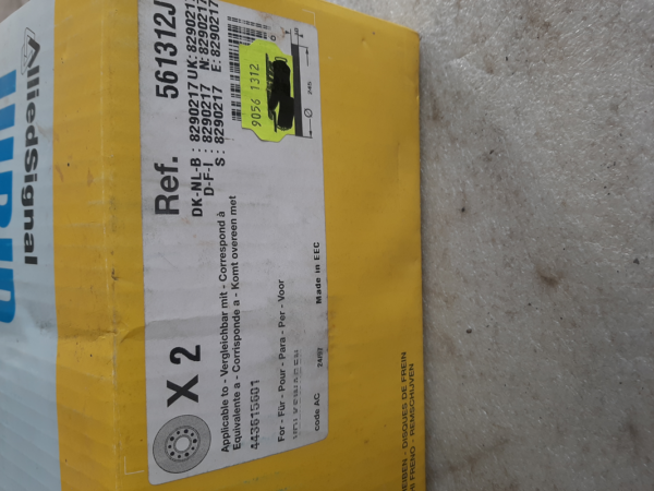 Bremsscheiben neu - Audi 100 C3 (44, 44Q) – Bild 2