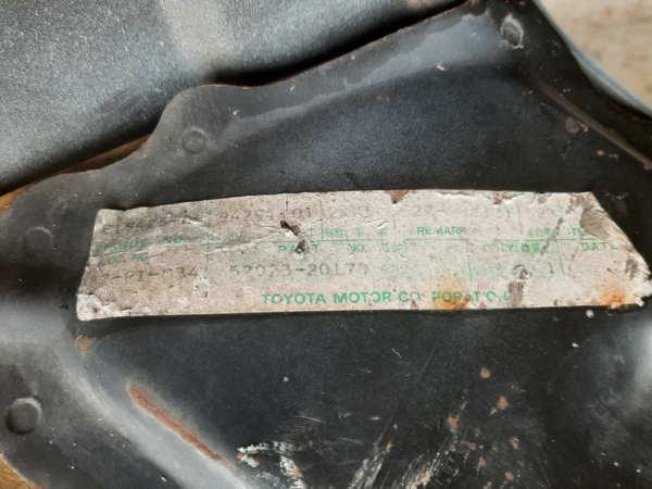 Stoßstange hinten - Toyota Celica T16 – Bild 5