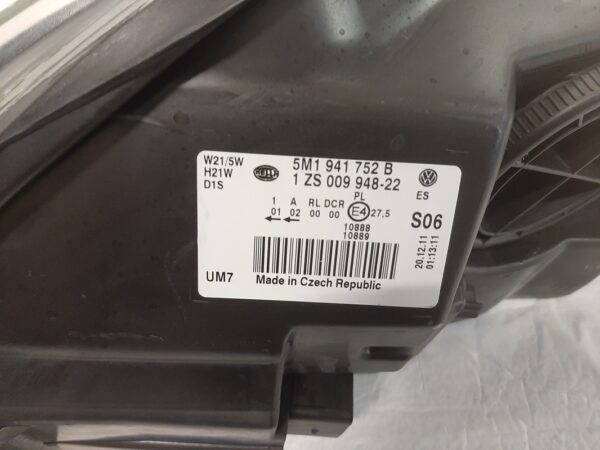 Scheinwerfer re. Xenon - VW Golf V Plus – Bild 3