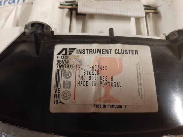 Tachoeinheit/Kombiinstrument - VW Sharan – Bild 2