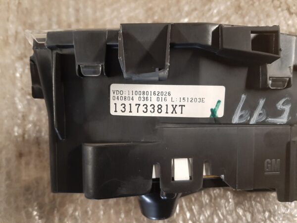 Tachoeinheit/Kombiinstrument - Opel Meriva A – Bild 3