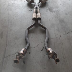 Abgasanlage mit Katalysator - Mercedes Benz R230 SL350